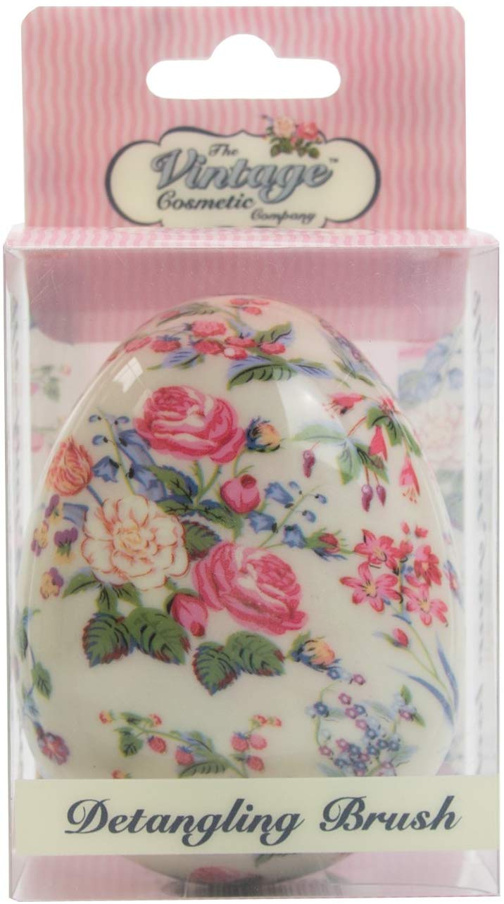 The Vintage Cosmetic Company - Detangling Brush Floral - ADDROS.COM